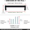 5 Pack 5 Inch Knurled Nickel and Black Cabinet Pulls Silver and Matte Black Cabinet Handles AP1311 Knurled Kitchen Hardware for Cabinets Drawers Dresser Cupboard Bedroom Bathroom Vanity