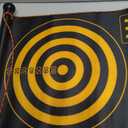 15in Magnetic Board, Double Sided Flannel Dartboard with 6 Safety, Easy to Hang and for Indoor Games