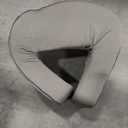 Soft Lap Desk Pillow for Adult, Extra Large Reading Pillow with Pocket, Arm Rest Pillow, Memory Foam Bed Rest Pillow can Reading, Working in Bed Floor Sofa (Grey)