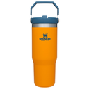 STANLEY IceFlow 2.0 Flip Straw Tumbler with Handle 30 oz | Twist On Lid and Flip Up Straw | Leakproof Water Bottle | Insulated Stainless Steel | BPA-Free | Toast
