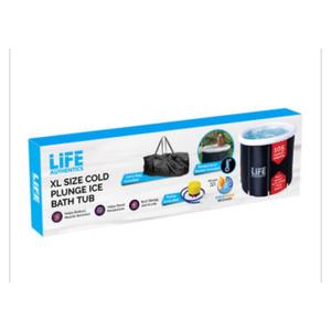 LIFE AUTHENTICS XL Size Cold Plunge Ice Bath Tub (LA-CLDPL01) Black