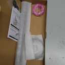 OFFO Shower Head Extension Arm, 10 in Shower Arm Extension Shower Head Extender Made of 304 Stainless Steel Shower Pipe Extension, Matte Black