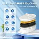 Replacement Filter for All Waterdrop WD-PF-01A Plus, Reduces PFOA/PFOS, Chlorine, Compatible with Waterdrop Pitchers, Lasts 3 Months or 200 Gallons(Pack of 3)