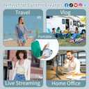 Selfie Stick Tripod with Remote, Phone Tripod with Extendable Phone Holder, Portable Selfie StickTripod for iPhone Android TikTok YouTube Vlog