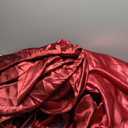 CozyLux Satin Sheets King Size Sheet Set - 4 Piece Silky King Sheets, Luxury Burgundy King Bed Set with Smooth and Soft Microfiber, Includes 1 Fitted Sheet, 1 Flat Sheet and 2 Pillowcases