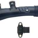Forwinparts Intake Pipe for 2007-2013 BMW 335i xDrive 335is 335xi 13717590306 11657556554 590-306 3.0L L6