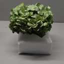 Hollyone Green Hydrangea Artificial Flowers Large Artificial Hydrangeas Silk Flowers for Home Decor Indoor Wedding Flowers Bouquets Faux Flowers Kitchen Centerpiece Table Decorations