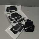 OK TAPE Precut Kinesiology Ankle Tape, 10 Pcs, Pain Relief, Prevent Ankle Sprain, Provide Support for Ankle Ligament, Elastic Athletic Tape, Breathable Kinetic Tape for Daily use - Black