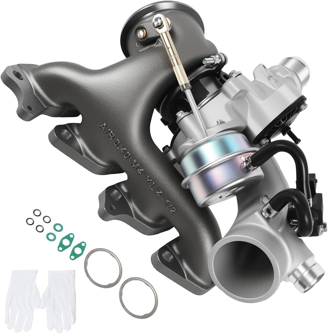 Turbo Turbocharger Compatible with 2011-2015 Cruze & 2016 Cruze Limited, for 2013-2021 Trax & 2012-2020 Sonic & 2013-2021 Encore, 1.4L Engines, Replace# 55565353 667-203, OE Quality