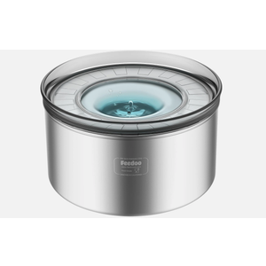 1Gallon Dog Water Bowl, 3.8L No Spill Water Bowl for Dogs, Stainless Steel