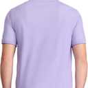 Izod Men's Advantage Performance Short Sleeve Fashion Polo Shirt (Purple, S)