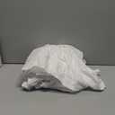 Wrap Around Dust Ruffle Bed Skirt - White - for Full Size Beds with 15 Inch Drop - Easy Fit Elastic Strap - Adjustable Pleated Bedskirt w/Brushed Fabric - Wrinkle Free - for Women, Men, Kids & Teens