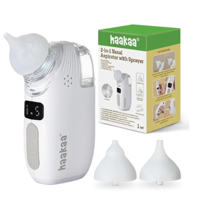 2-IN-1 ELECTRIC BABY NASAL ASPIRATOR WITH SPRAYER