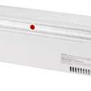 Electric Baseboard Heater, 1500W Convection Heater with Adjustable Thermostat and Overheat Protection, Slient Operation for Indoor Use, White