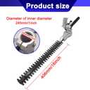 Kerlista Replacement Parts 25.4 mm Diameter Hole Square, Hedge Trimmer Straight Shaft Attachment fits for stihl's modle FS55 FS490 C-EM KW Brush FS70 C-E FSA80 -AK-System