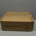 Hemmotop Metal Arch Backdrop Stand, 7.2FT+6.6FT+6FT Wedding Arches for Backdrop, Gold Background Arch Stands Set of 3, Flower Arches Frame for Birthday Party, Baby Shower, Graduation, Garden Dcor