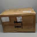 Commercial Dual Head Food Heat Lamp Adjustable Stainless Steel Head with Marble Base 2 Heating Bulbs for Food Heating Warmer Light Lamp for Food Service Heat Lamp