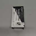 4 x EBOT Acrylic Paint Pen White Black, 6 Pack Black Paint Markers for Rock Wood Fabric Plastic Leather Glass Stone Metal Canvas,Water-Based Acrylic Paint Sets