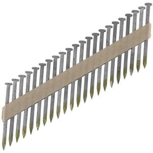 Metabo HPT Framing Nails | 1-1/2 in. x .148 in | Metal Connector, Paper Tape | 36 Degree, Strap-Tite | Smooth Shank | Heat Treated, Hot-Dipped Galvanized | 3,000 Count | 17134HPT