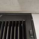 HVAC Premium 20" X 12" Steel Return Air Filter Grille for 1" Filter - Removable Face/Door - HVAC Duct Cover - Flat Stamped Face - Black [Outer Dimensions: 22 5/8" X 14 5/8"]