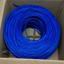 celertec CAT6 Ethernet Cable, 1000ft, 23AWG Solid Bare Copper, Unshielded Twisted Pairs(UTP), 550MHz, ETL Listed &CMR Riser Rated, Indoor, Bulk Ethernet Cable, Pull Box -Blue