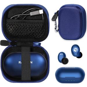 CaseSack Case for Raycon Everyday Earbuds (2024 Edition) - in-Ear Buds, Raycon Fitness True Earbuds(Blue)