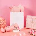 2 x LeZakaa 20 Sheets Valentines Day Tissue Paper, Pink with Gold Heart Pattern, Gift Wrapping Tissue Paper for Wedding, Anniversary, Birthday, Party Decorations (19.7 x 27.6 Inches)