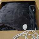 Westinghouse Queen Size Electric Heating Blanket, 10 Levels, Auto Shut Off, Fast Heating, Machine Washable (Queen, 84x90 Inches, Charcoal)