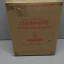 Sunbeam Electric Royal Luxe Microplush Heated Blanket, 12 Heat Settings, 12-Hour Auto Shut-Off, Fast Heating, Warm & Cozy, Machine Washable, Mushroom Color, Twin (84" x 62")