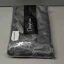 CozyLux Satin Sheets Full Size Sheets - 6 Piece Silky Full Size Bed Sheets, Luxury Dark Grey Full Bed Set with Smooth and Soft Microfiber, Includes 1 Fitted Sheet, 1 Flat Sheet and 4 Pillowcases