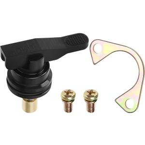 The Lord of the Tools 1 Set Carburetor Choke Switch Accessories Manual Handle Choke Switch Replacement Compatible with DELLORTO PHVA PHVB PHBN Motorcycle with Screw Gasket 53015