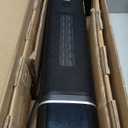 24" Space Heater, JRD Fast Heating Portable Electric Heater with Remote, Night Light, 80 Oscillation,4 Mode, Overheat&Tip-Over Protection, Ceramic Heat for Bedroom Office Indoor (Black)