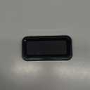 Alarm Clock, LED Digital Clock, Small Wall Clock, Battery Operated, Adjustable 3-Level Led Brightness, Dim Night Mode, 12/24Hr, Cordless, Constantly 1.2'' Digits Display for Bedroom/Travel,Easy to Set (Black Case-red Led)