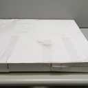 Nuanchu 25 Inch Large Christmas Snowflake Lights Decorations Pre-lit 155 Leds Big Window Hanging Snowflake Prismatic Iridescent Lights Waterproof Decoration for Xmas Home Yard Porch Wall Window(2 Pcs)