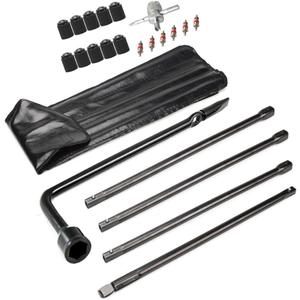 Dr.Roc Spare Tire Tool Kit with Wheel Lug Wrench Spare Tire Kit Compatible with Ford Ranger 1998-2011 Explorer 2001-2002 Explorer Sport Trac 2001-2005