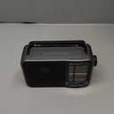 Portable AM/FM Transistor Radio with Loud Speaker, Battery or USB Powered - Compact Emergency Radio for Indoor, Outdoor, Travel & Storms (Model BJL-671) (Gray)