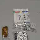 SJHSJH Aqua Puffs 3D Art Kit for Kids, Mess-Free Paint by Number Crafts with Princesses & Unicorns, DIY Color & Inflate Activity Set, Creative Travel Toy & Gift for Girls & Boys Ages 4-10