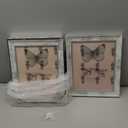 XUANLUO 8x10 Picture Frames Set of 4 Rustic Retro Photo Frame with HD Plastic Cover for Wall Mount and Tabletop Display Family Friends Wedding Gift