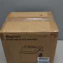 Ice Maker Countertop, Portable Ice Machine Self-Cleaning, Portable Ice Cube Maker with Ice Scoop and Basket, Ice Cube Maker for Home Kitchen Party