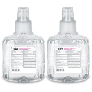 GOJO Antibacterial Foam Handwash, Plum Fragrance, 1200 mL Foam Hand Soap Refill LTX-12 Touch-Free Dispenser (Pack of 2) - 1912-02