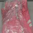 Golf Club Head Covers for Fairway Woods Driver Hybrids, 4pcs Premium PU Leather Women Golf Headcovers Set with No.Tags1 3 5 X.(Rose Red)