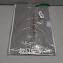 Yawinhe Collapsible Storage Bin, Cube Organizer Basket, Fabric Box with Lids, Washable and Leather Handle, for Home, Closet, Grey, 15.0''Lx9.8''Wx9.8''H, 1-Pack, USNK024GL-1