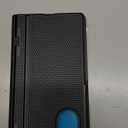 for Samsung Galaxy Z Fold 7 Case with Stand, Front Privacy Screen Protector, Hinge Protection, Slim Rugged Hard Shockproof Cover, Full Body Protective Phone Case for Samsung ZFold 7 2025, Black