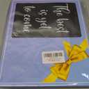 RYSMH Wedding Picture Frame, Couple Wood Photo Frame, Engagement Anniversary Wedding Valentines Day Gifts For Couple Husband Wife, The Best Is Yet To Come World Frame -g03