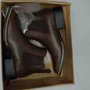 Western Cowboy Boots for Men - Mens Square Toe Chelsea Boots Ankle Cowboy Boots for Men Casual Retro Stylish Boots, 9 Mens