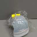 Doll Car Seat for 38 inch Figures, Fits Character Plushes, Blind Box Dolls & Vinyl Collectibles, Includes Air Vent Clip & Desktop Stand, Cute Car Ornament for Collectors (Blue)