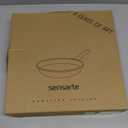 SENSARTE 12.5 Inch Nonstick Frying Pan Skillet, Swiss Granite Coating Omelette Pan, Healthy Stone Cookware, PFOA Free
