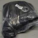 ChrisDowa Room Divider Curtain 84 Inches Long, Wide Blackout Sliding Door Curtain for Bedroom, Room Darkening Privacy Window Curtain for Patio Door (1 Panel Set, Black, 100 x 84 Inch)