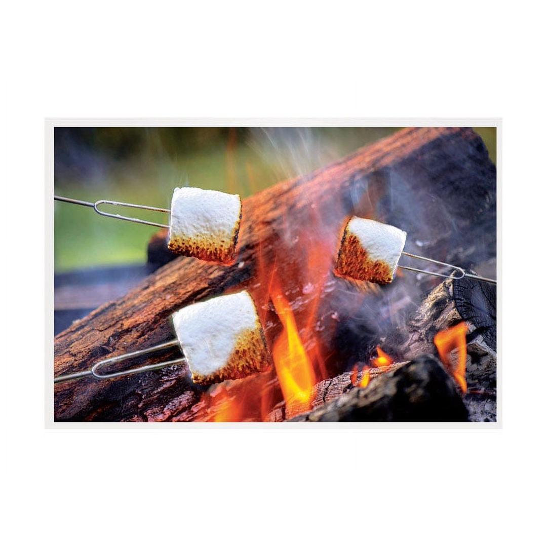 Set Of 2 Blazing LEDz Open Flame Roasting Extendable Marshmallow Fork Plastic/Stainless Steel 3 pk