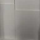 Farmhouse Shoe Cabinet with 3 Flip Drawers & 3 Tier Adjustable Shelves, 32.3" Wide White Shoe Cabinet with Roman Column, Hidden Shoe Storage Cabinet for Entryway, Hallway